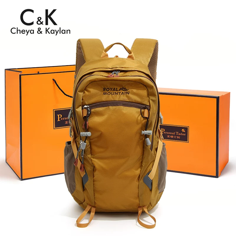 CHEYAu0026KAYLAN lightweight outdoor hiking backpack, travel waterproof backpack, men's and women's large capacity backpack