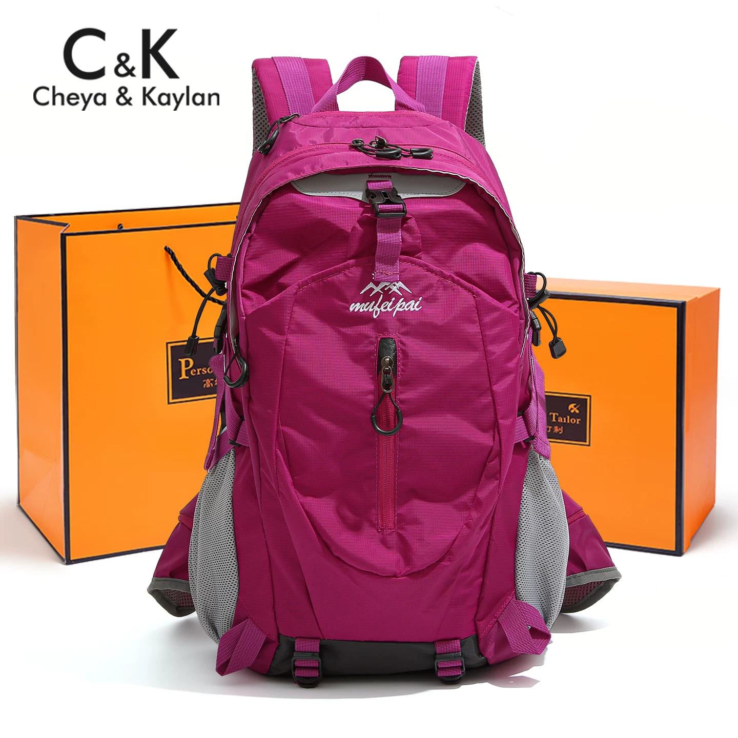 CHEYA&KAYLAN轻便大容量户外运动登山包男女通用徒步旅行双肩背包