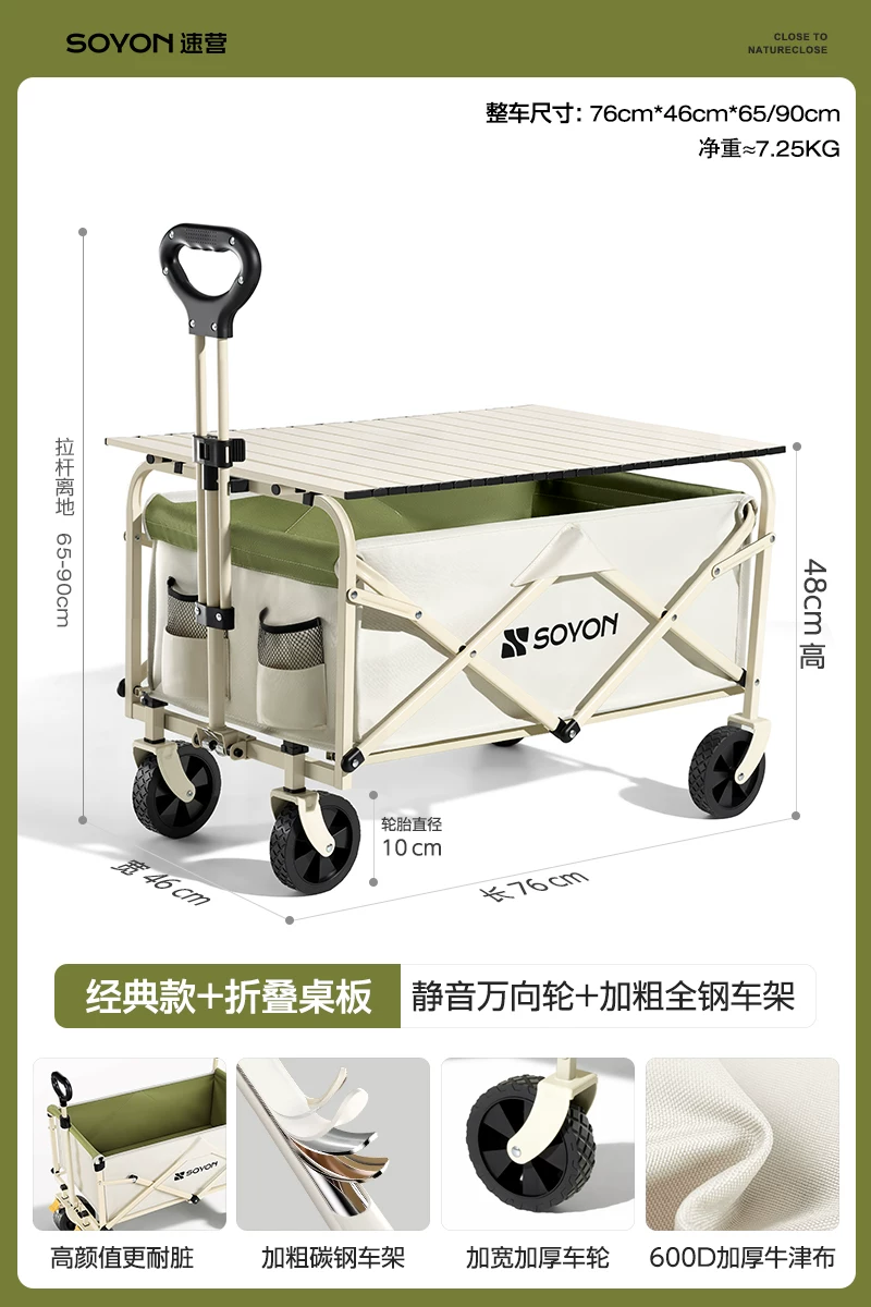 2025 new SOYON quick camping black rubber canopy tent with six sided sun protection and lazy people no need to set up a sunshade. Outdoor camping and picnicking with enlarged and widened canopy