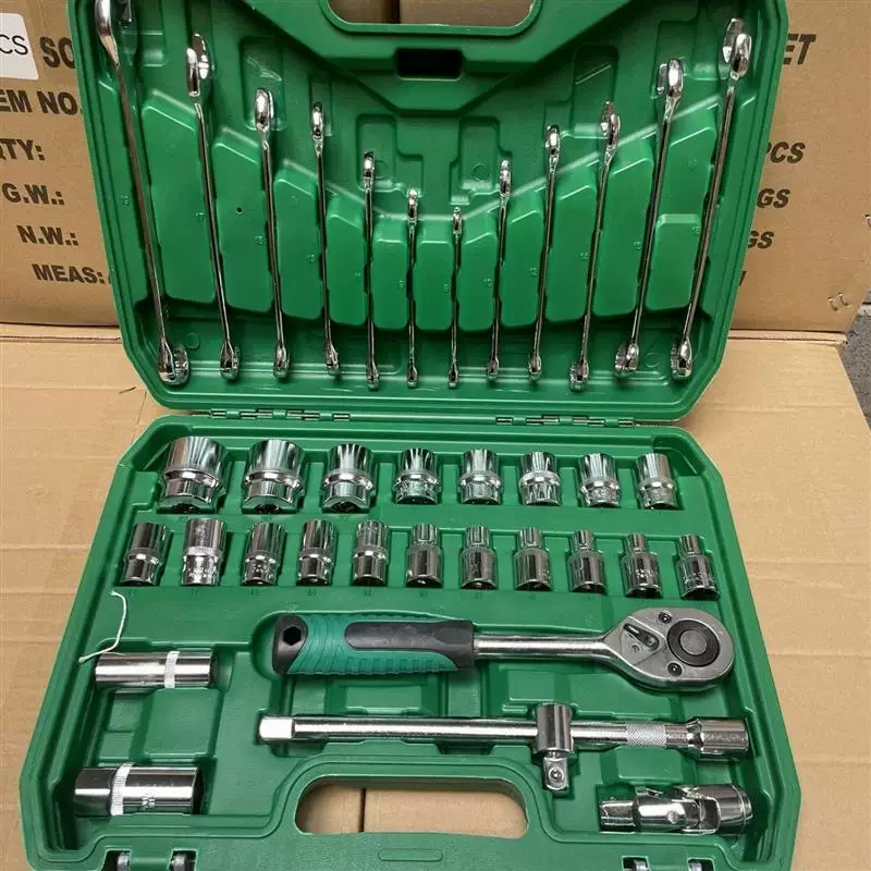German quality auto repair tool set of 216 pieces, 72 teeth professional socket wrench set