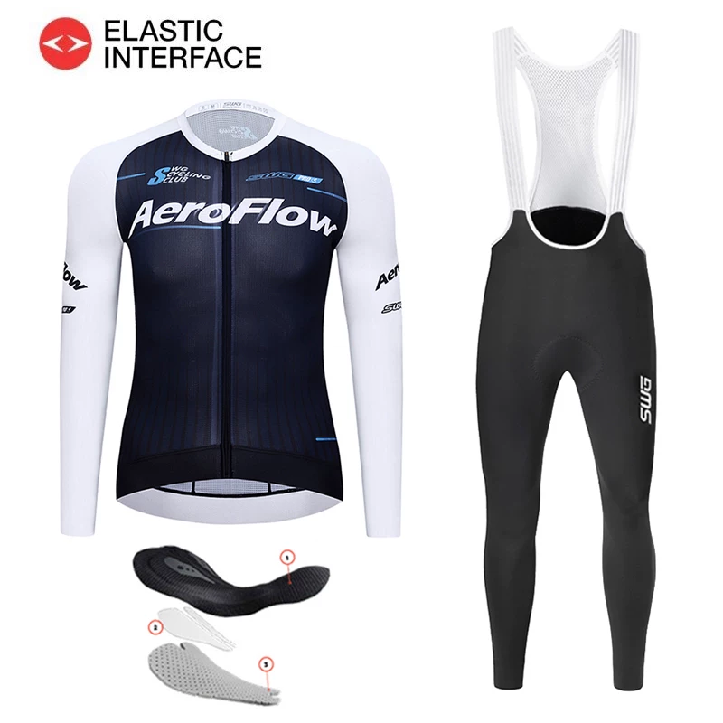 SWG Mingsheng cycling suit, men's summer competitive breathable quick drying short sleeved jumpsuit, double arrow seat cushion