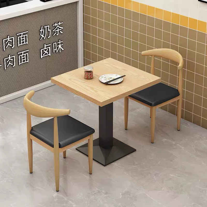 Dining chairs, fast food restaurants, dining table and chair combinations, small household rectangular dining tables, modern simple and luxurious dining tables