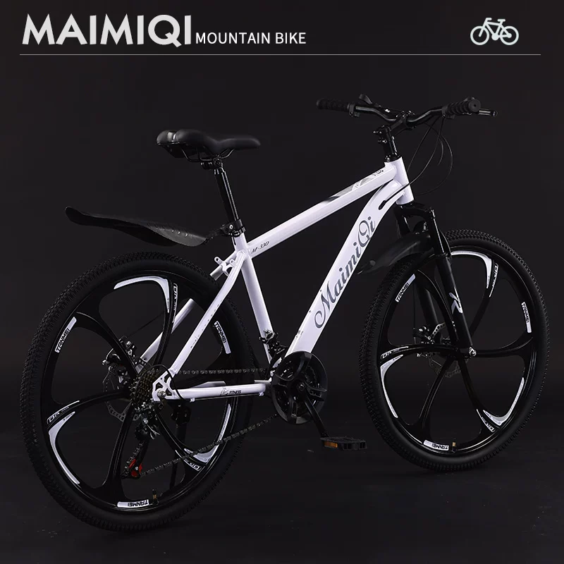 Mountain bike, adult lightweight, shock-absorbing, off-road, unisex, student dual disc brake, commuting bike
