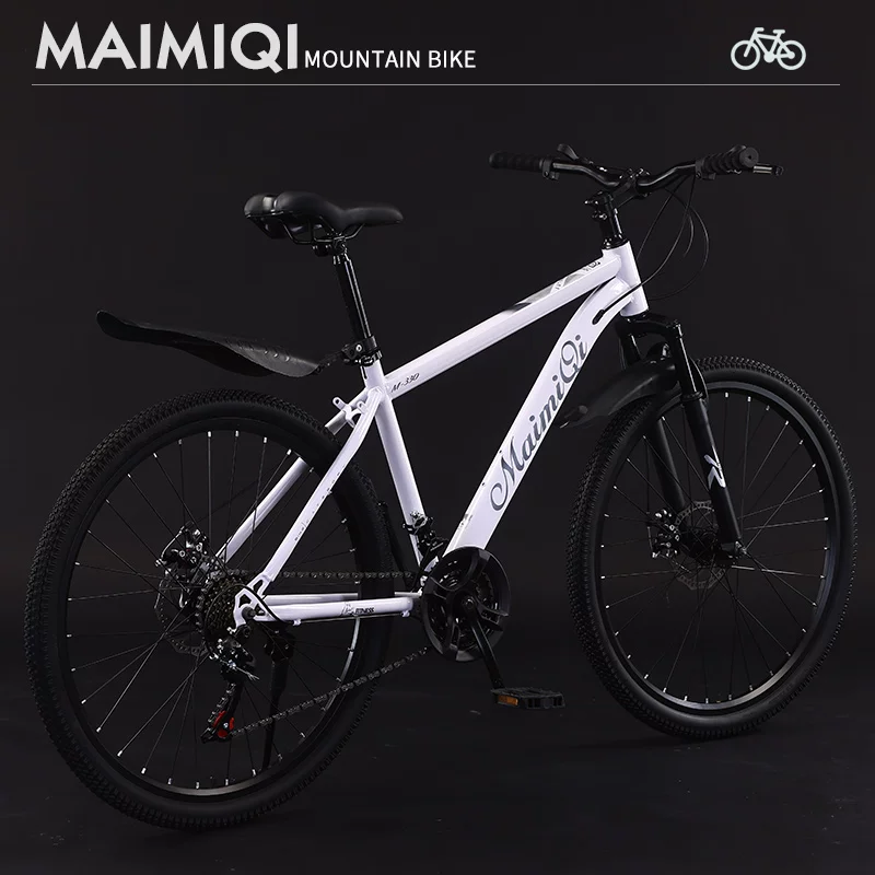 Mountain bike, adult lightweight, shock-absorbing, off-road, unisex, student dual disc brake, commuting bike
