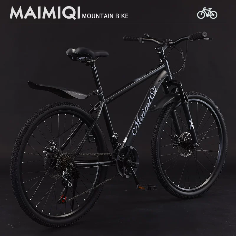 Mountain bike, adult lightweight, shock-absorbing, off-road, unisex, student dual disc brake, commuting bike