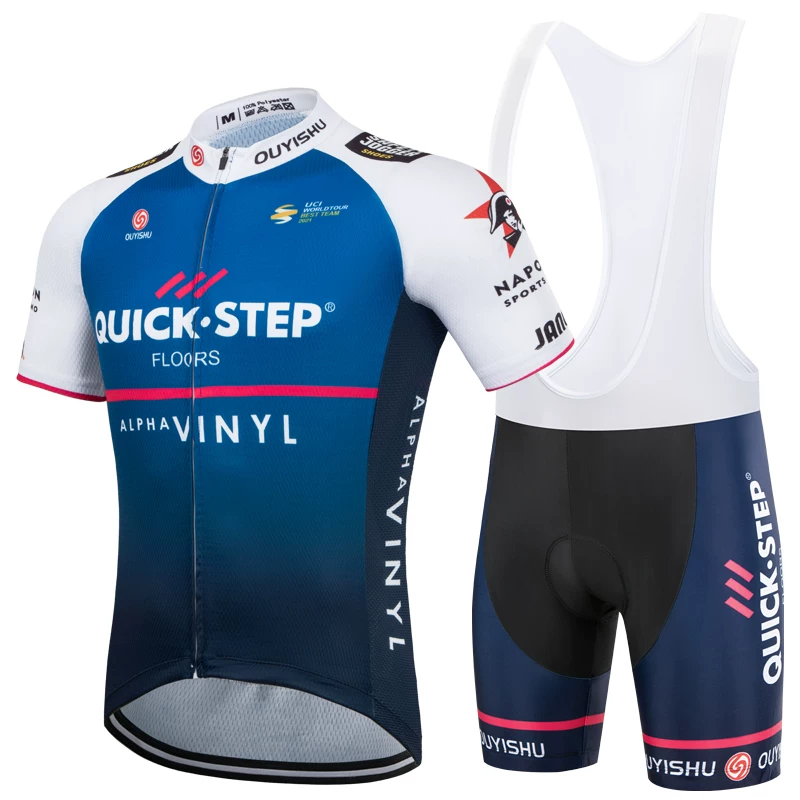 Sky cycling suit short sleeved set men's summer road cycling suit quick drying breathable mountain baby bag cycling pants top