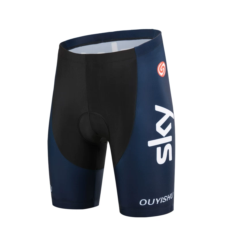 Sky cycling suit short sleeved set men's summer road cycling suit quick drying breathable mountain baby bag cycling pants top