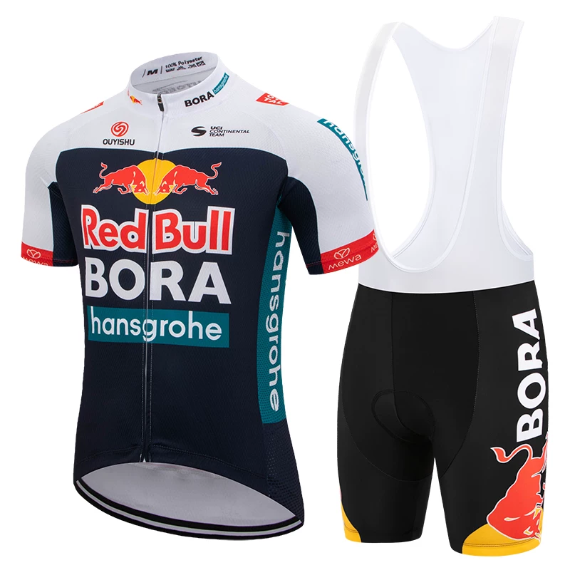 Sky cycling suit short sleeved set men's summer road cycling suit quick drying breathable mountain baby bag cycling pants top