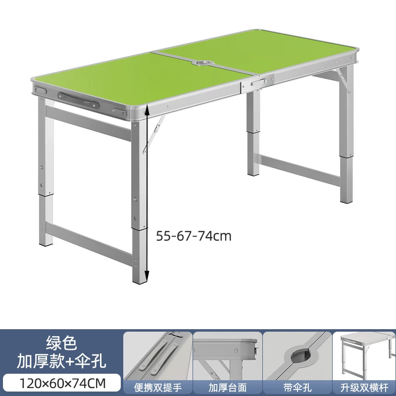 Folding tables, night market stalls, starting work, folding tables and chairs, setting up stalls, folding tables and chairs, outdoor portable push tables