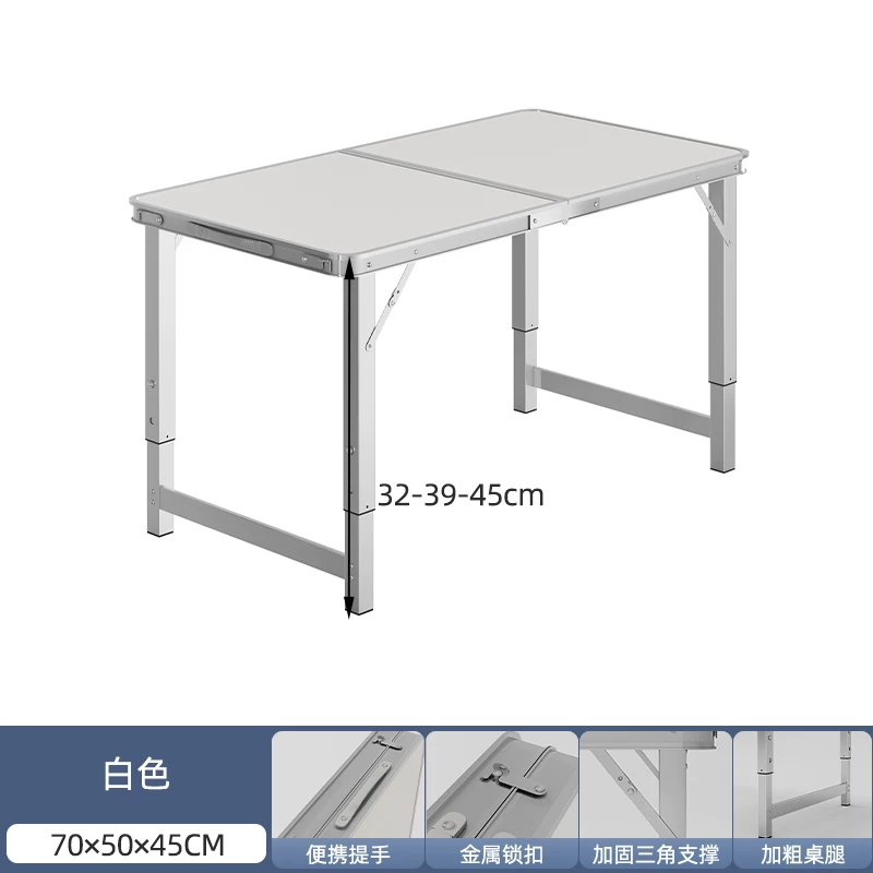 Folding tables, night market stalls, starting work, folding tables and chairs, setting up stalls, folding tables and chairs, outdoor portable push tables