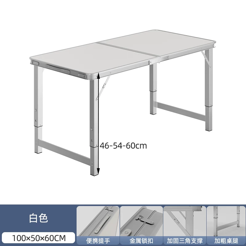 Folding tables, night market stalls, starting work, folding tables and chairs, setting up stalls, folding tables and chairs, outdoor portable push tables
