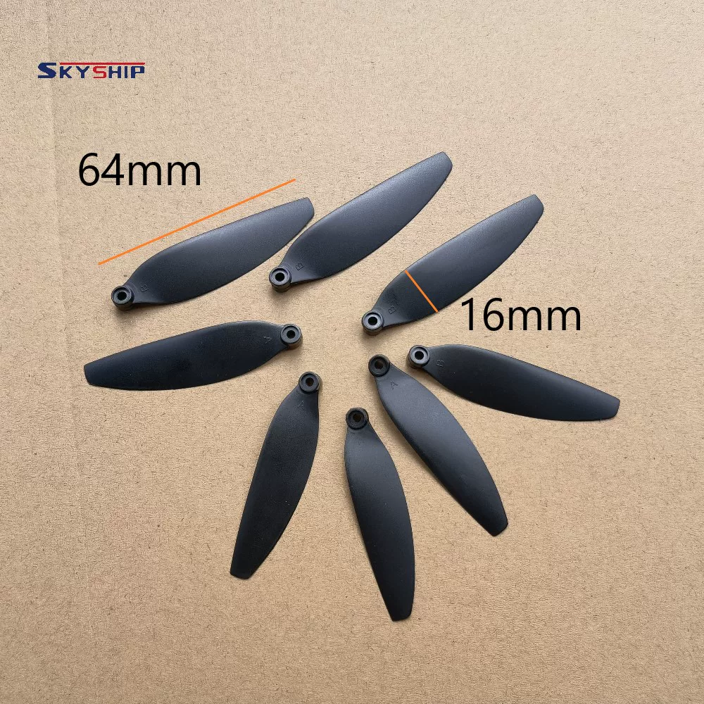 Original Universal Unmanned Aerial Vehicle Fan Blades Brushless Remote Control Helicopter Propeller Fan Blades Wing Accessories Model Wings