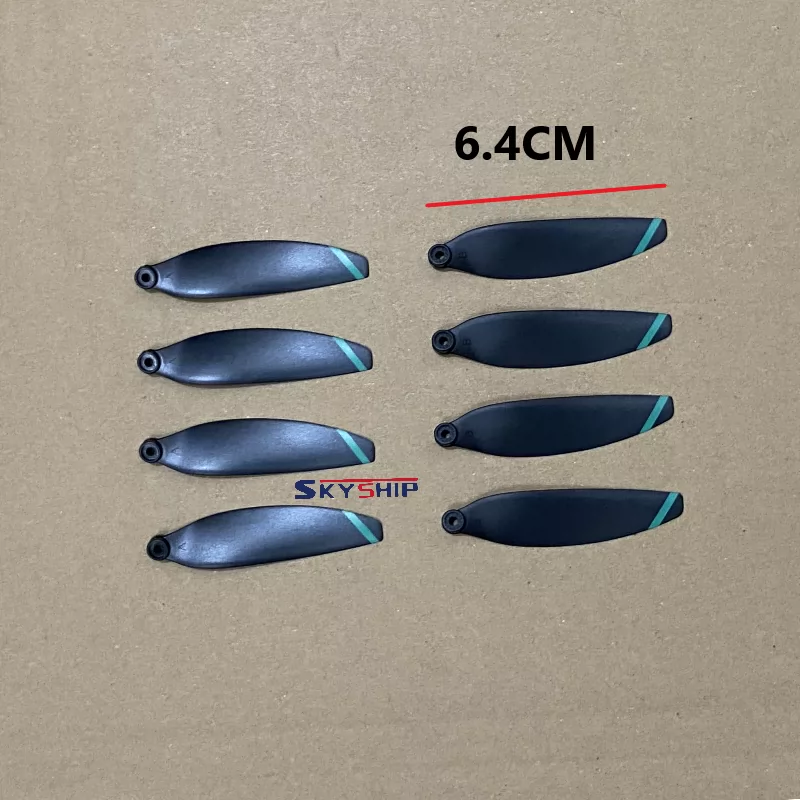 Original Universal Unmanned Aerial Vehicle Fan Blades Brushless Remote Control Helicopter Propeller Fan Blades Wing Accessories Model Wings