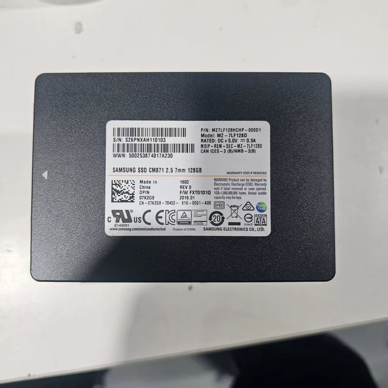 Samsung/三星 870EVO 250G 500G 1T2TBSSD настольный ноутбук с твердотельным накопителем