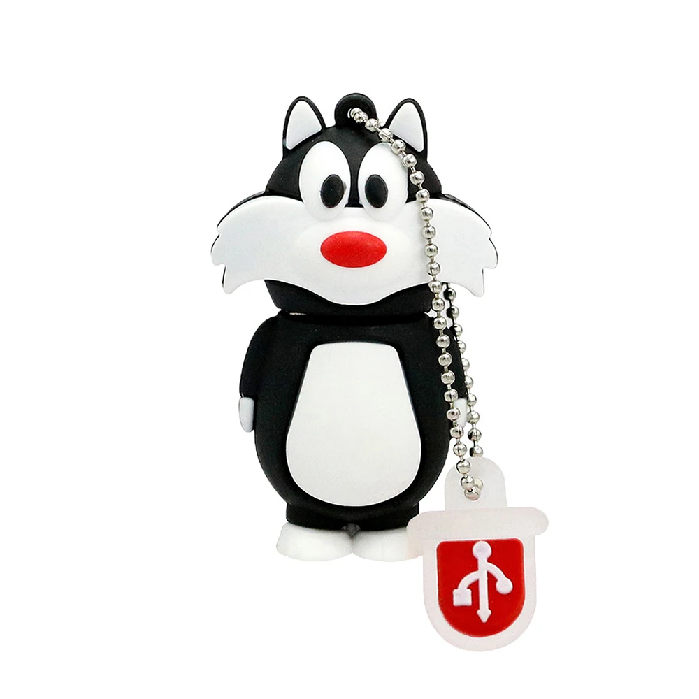 Pendrive 128GB USB flash drive animal pen drive 256GB USB flash drive