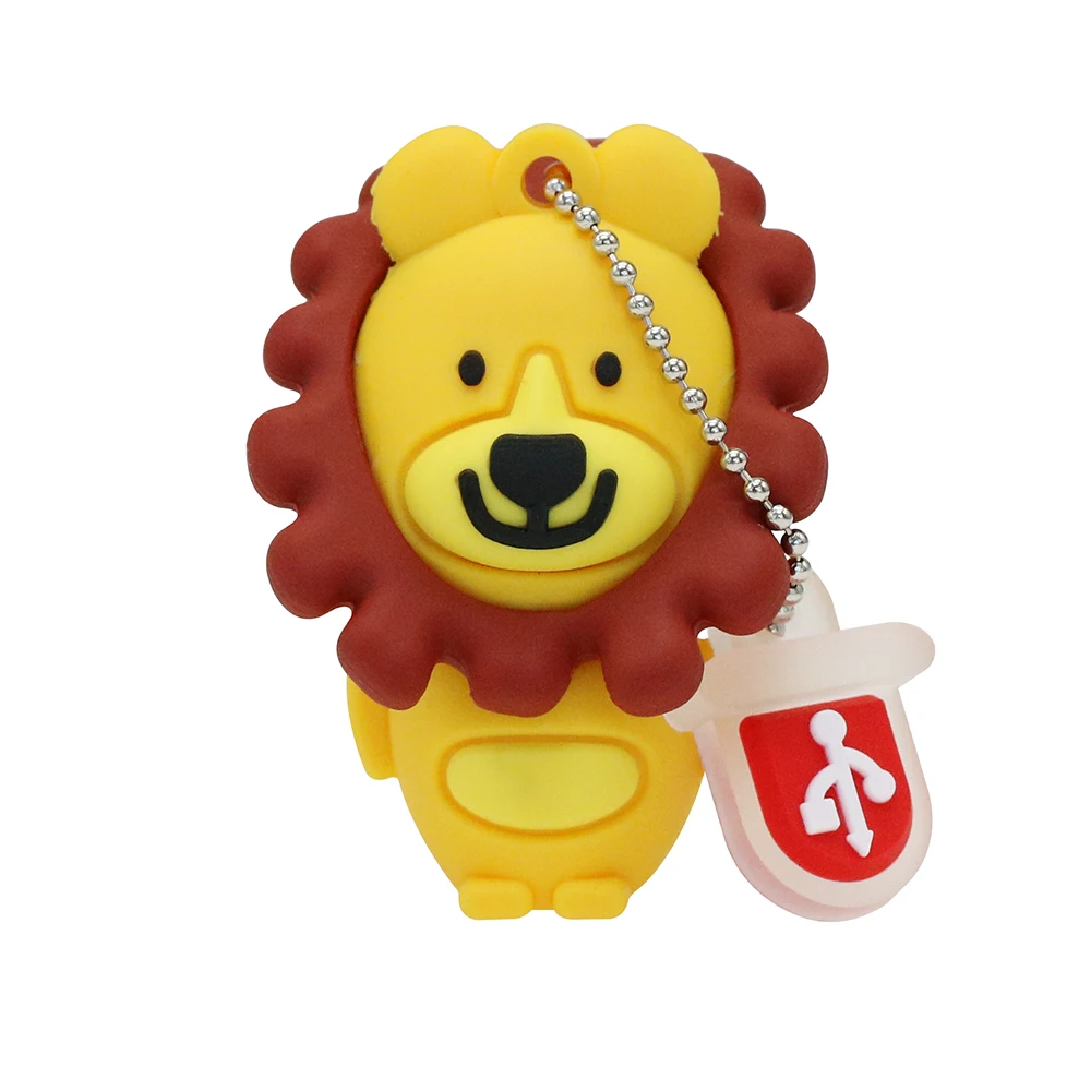 Pendrive 128GB USB flash drive animal pen drive 256GB USB flash drive