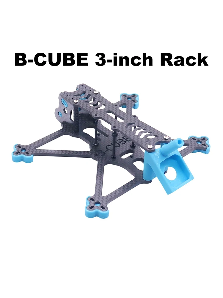 Bo Cube 3-inch FPV drone frame kit carbon fiber racing quadcopter