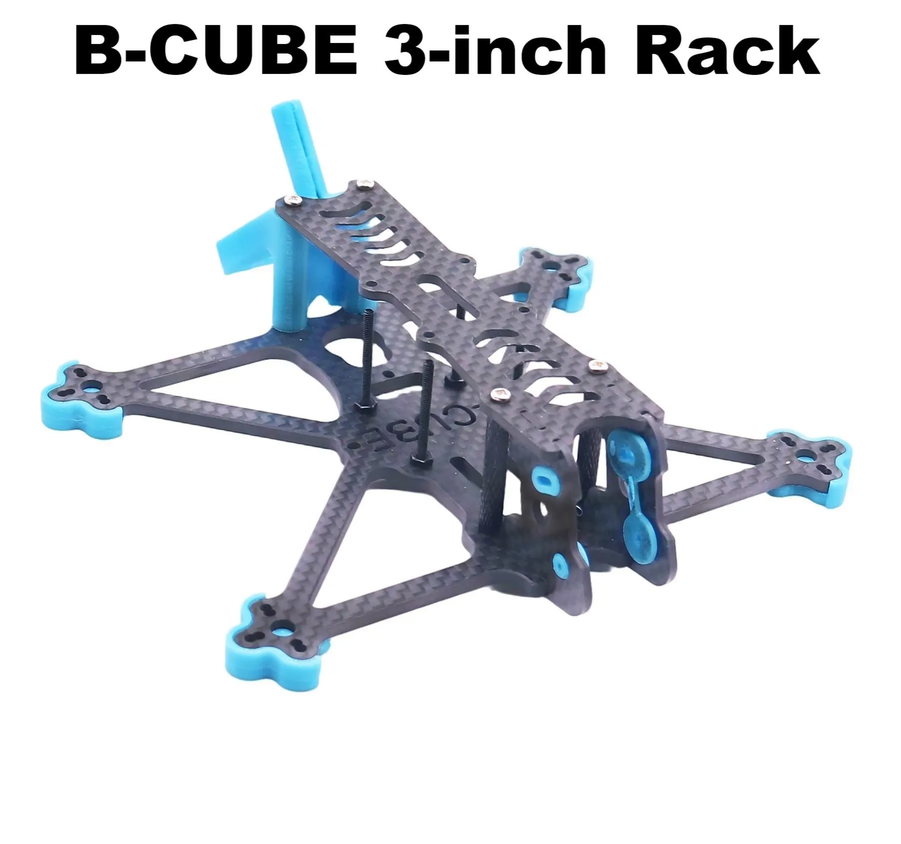 Bo Cube 3-inch FPV drone frame kit carbon fiber racing quadcopter