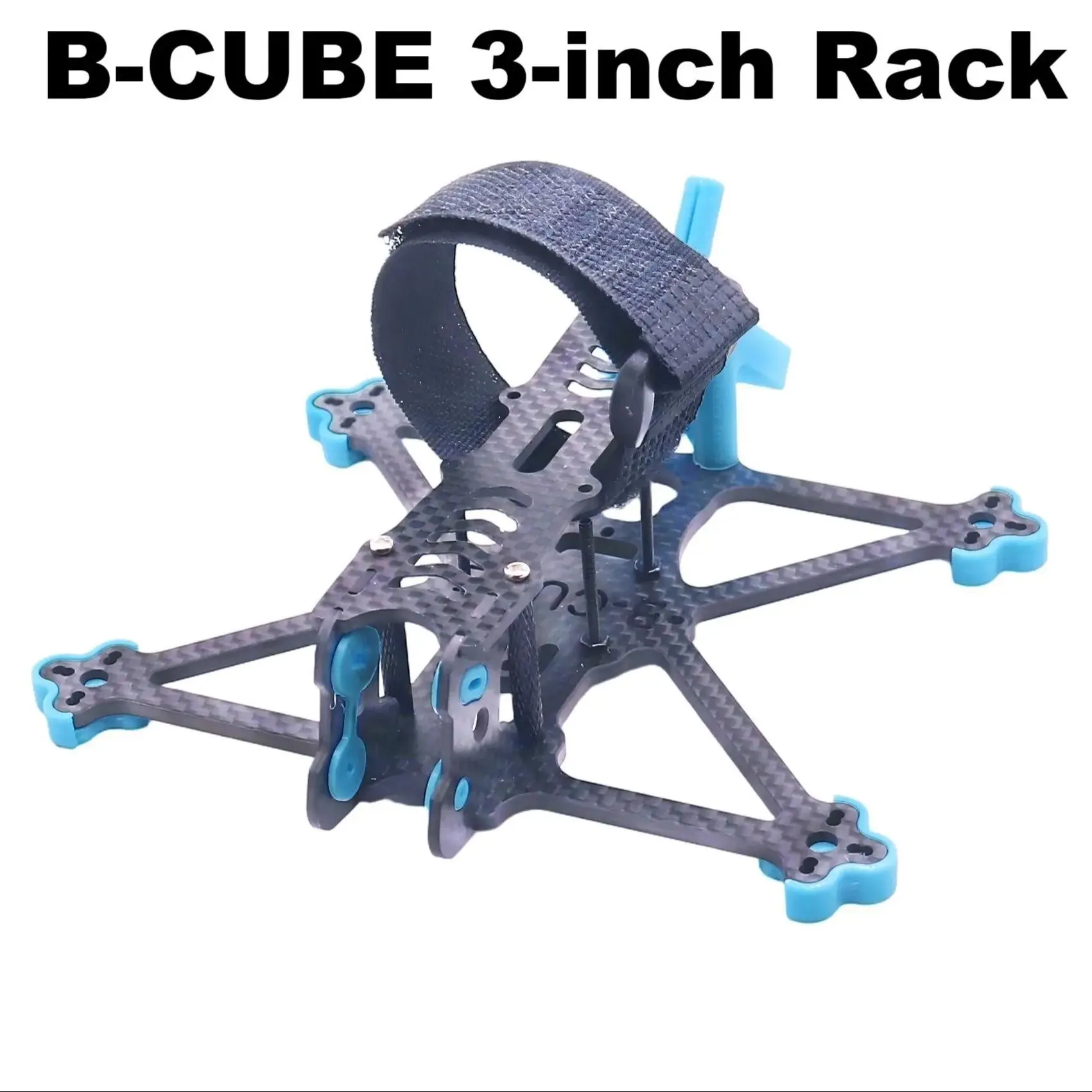 Bo Cube 3-inch FPV drone frame kit carbon fiber racing quadcopter