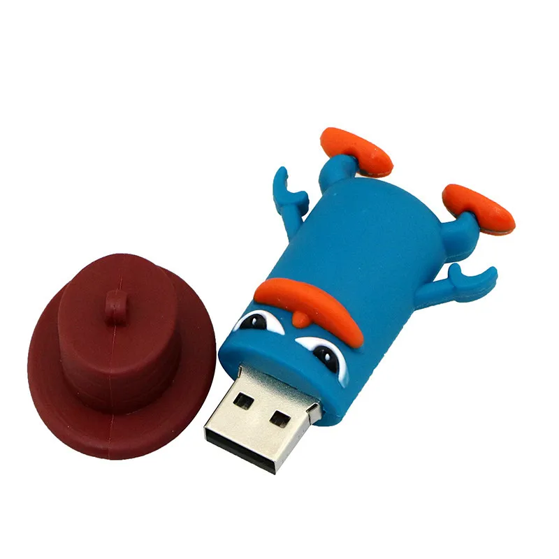 Pendrive 128GB USB flash drive animal pen drive 256GB USB flash drive