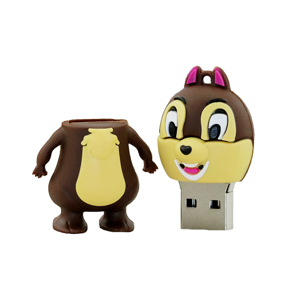Pendrive 128GB USB flash drive animal pen drive 256GB USB flash drive