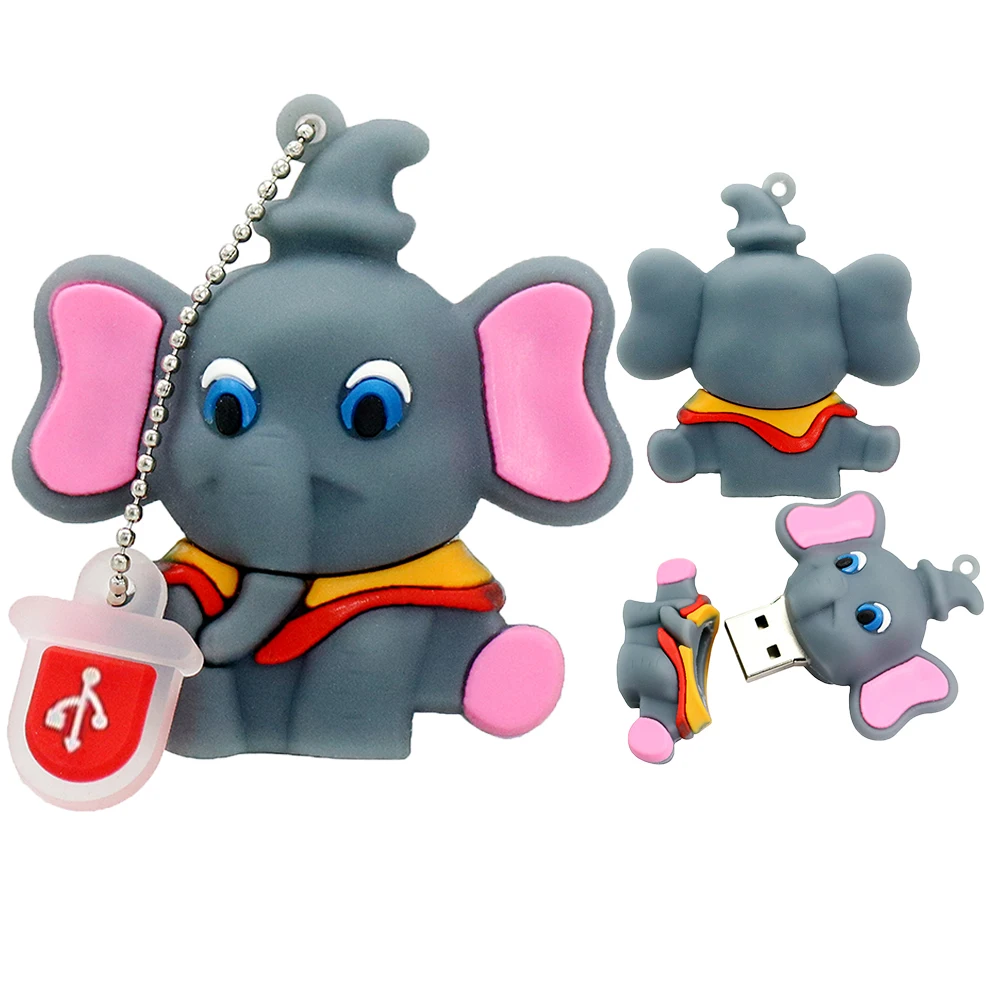 Pendrive 128GB USB flash drive animal pen drive 256GB USB flash drive