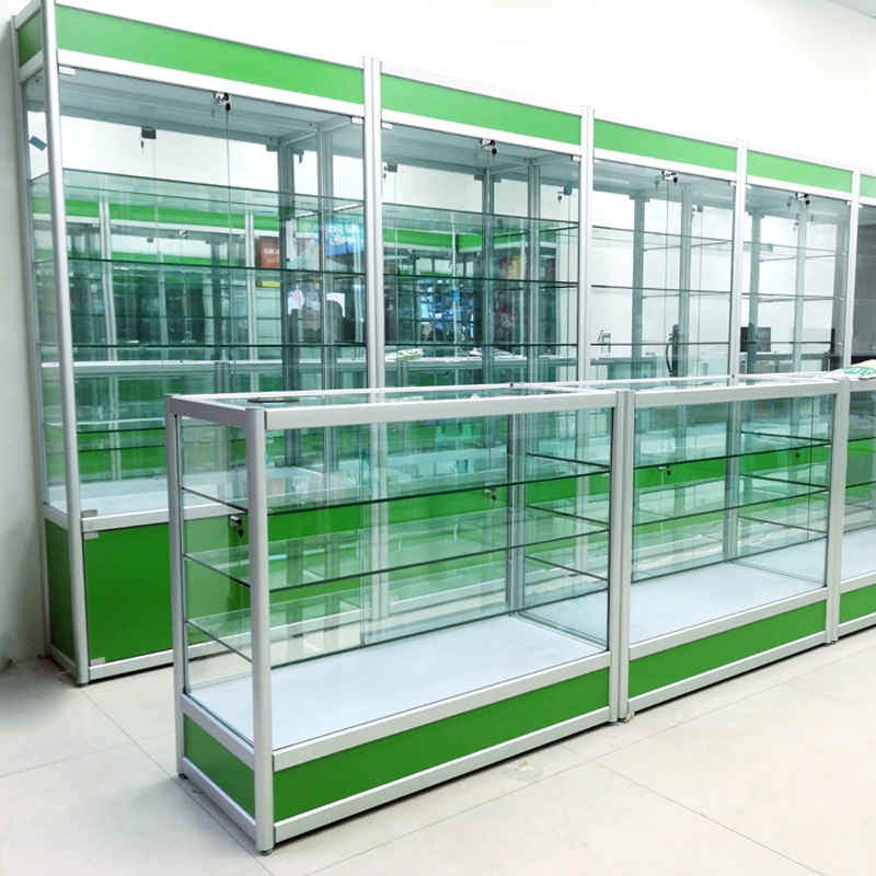 Витрина аптечная стеклянная Guheng Display Cabinet для медикаментов