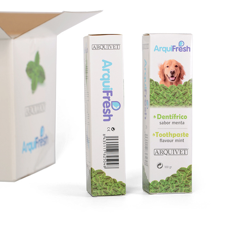 Испанский Arquet Pet Зубная паста единственное только ухаживает за оратными очищающими десен, чтобы дышать кошками и собачьими домашними принадлежностями