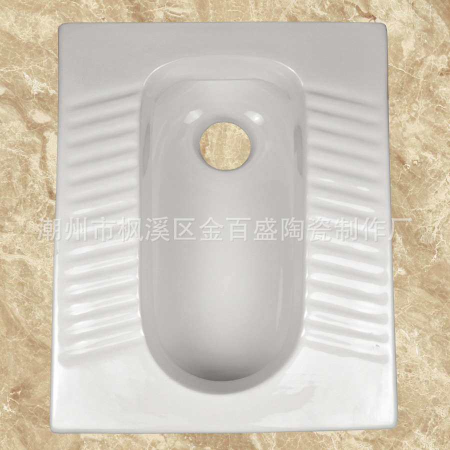Приседательный унитаз керамический Jinbai Sheng JBS7225