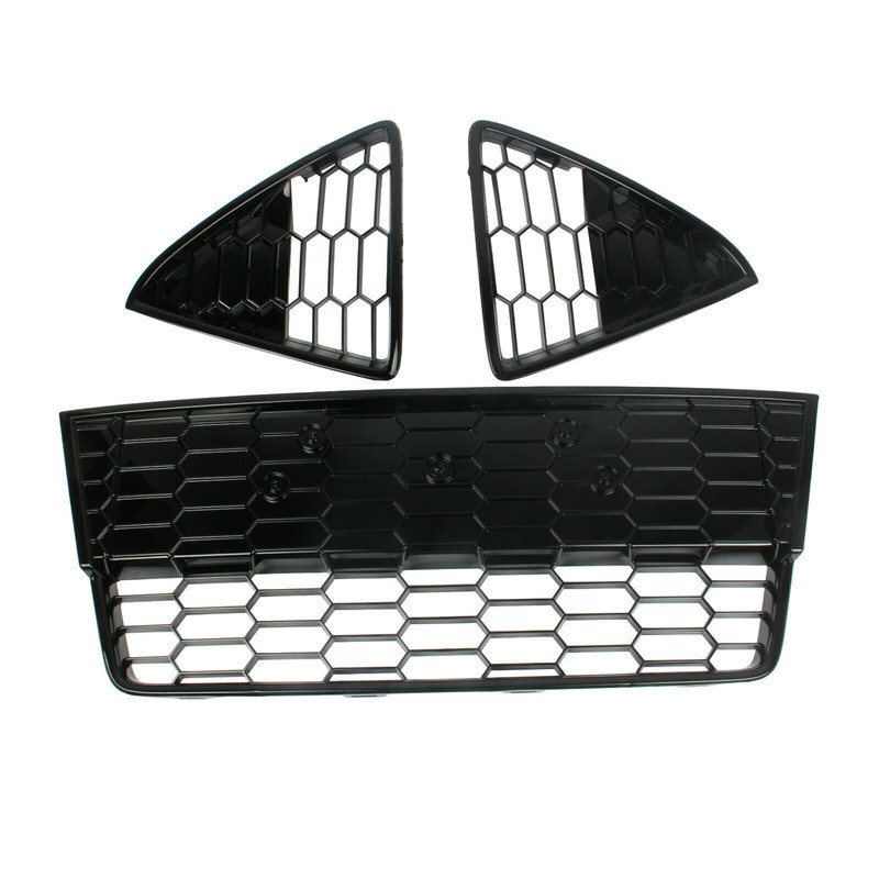 Подходит для Ford Focus Fox 2012 Front Bar от верхней части средней сети+треугольная доска