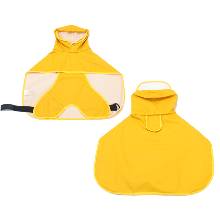 Печать It Casual Dog Rainscoat Scloak Bag Belly Corgi Teddy Golden Retriever Pet Raint Paint Легко носить одежду для собак Амазонки