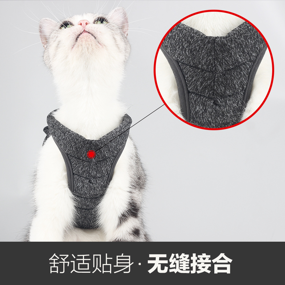 Кошка жгут Cat Special Traction Tope для анти-разрывного воздухопроницаемого пояса Amazon Pet Guilding Cat Leash
