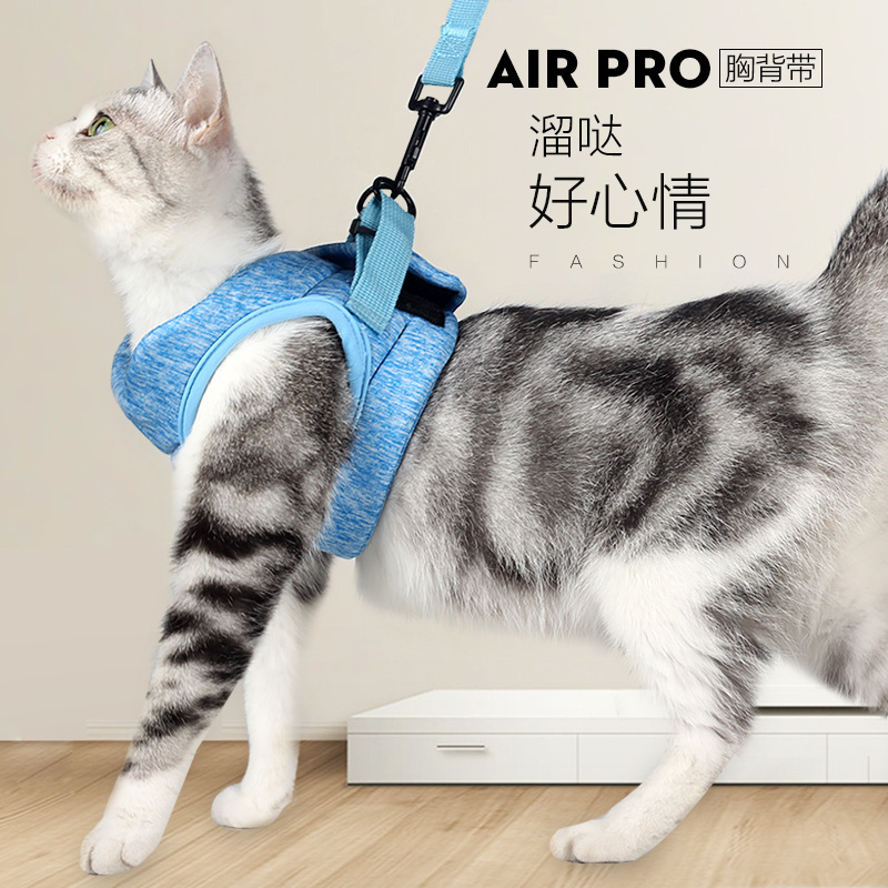 Кошка жгут Cat Special Traction Tope для анти-разрывного воздухопроницаемого пояса Amazon Pet Guilding Cat Leash