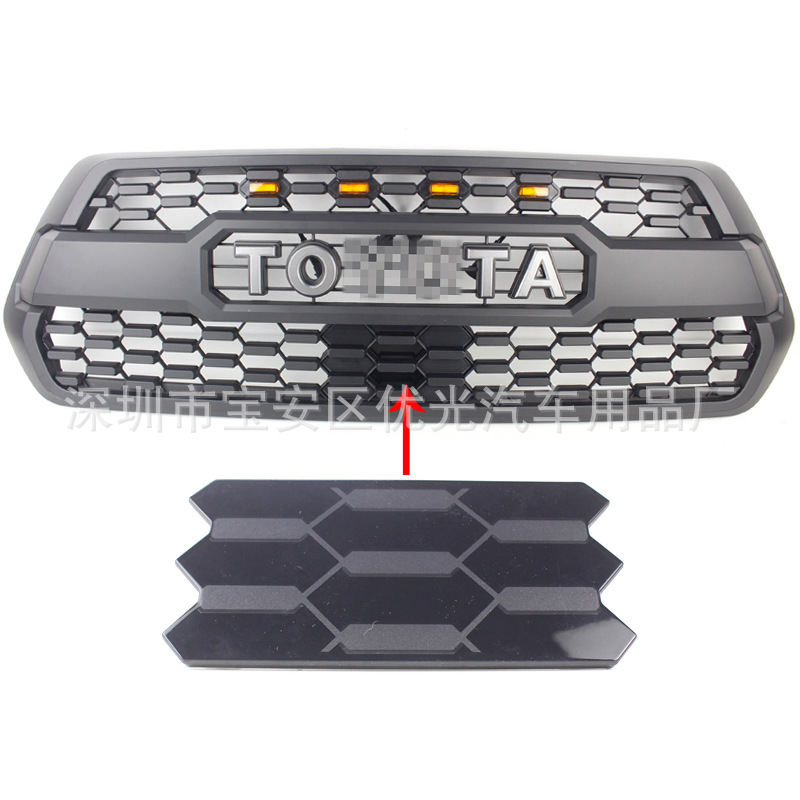 Tacoma Trd Pro 53141-35060 Takma China Grid Gride Grille Decorative Destraity Cover