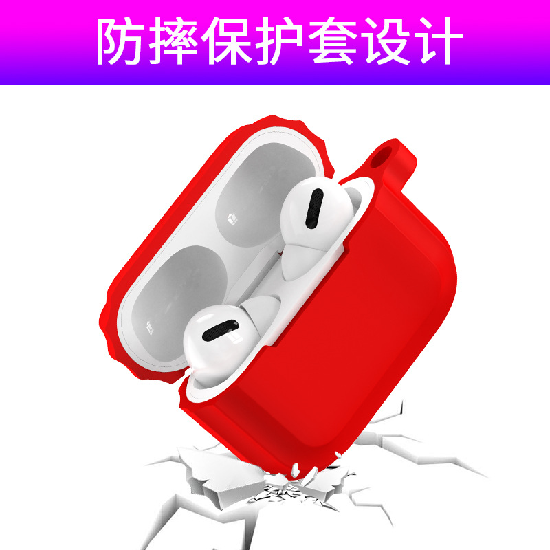 Suitable for Apple AirPods Pro Earphone Soft Silicone Protective Cover AirPods 1 2 3 2-3 4 Generation Earphone Case