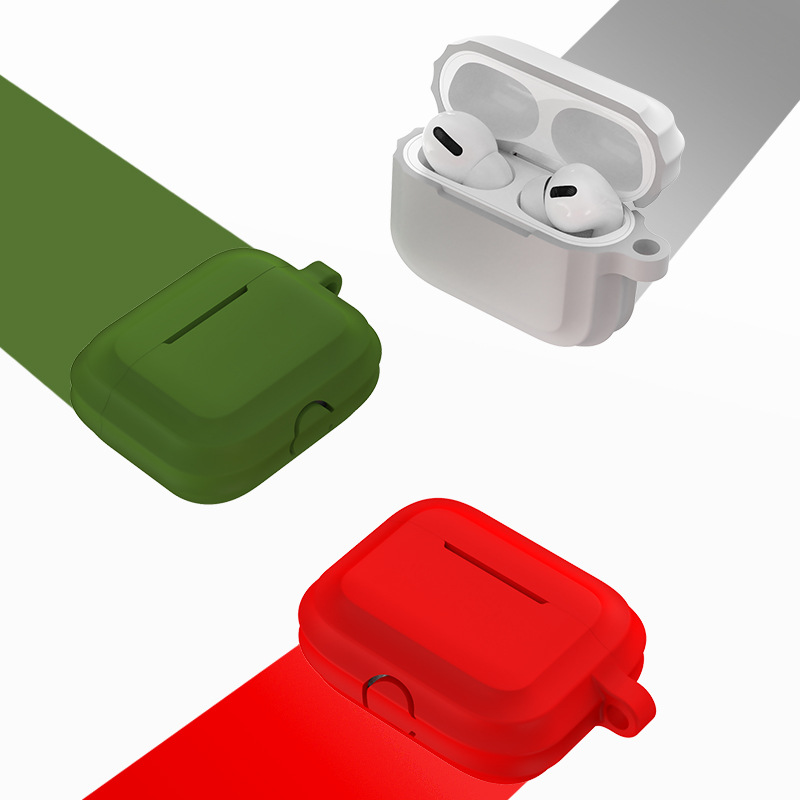 Suitable for Apple AirPods Pro Earphone Soft Silicone Protective Cover AirPods 1 2 3 2-3 4 Generation Earphone Case