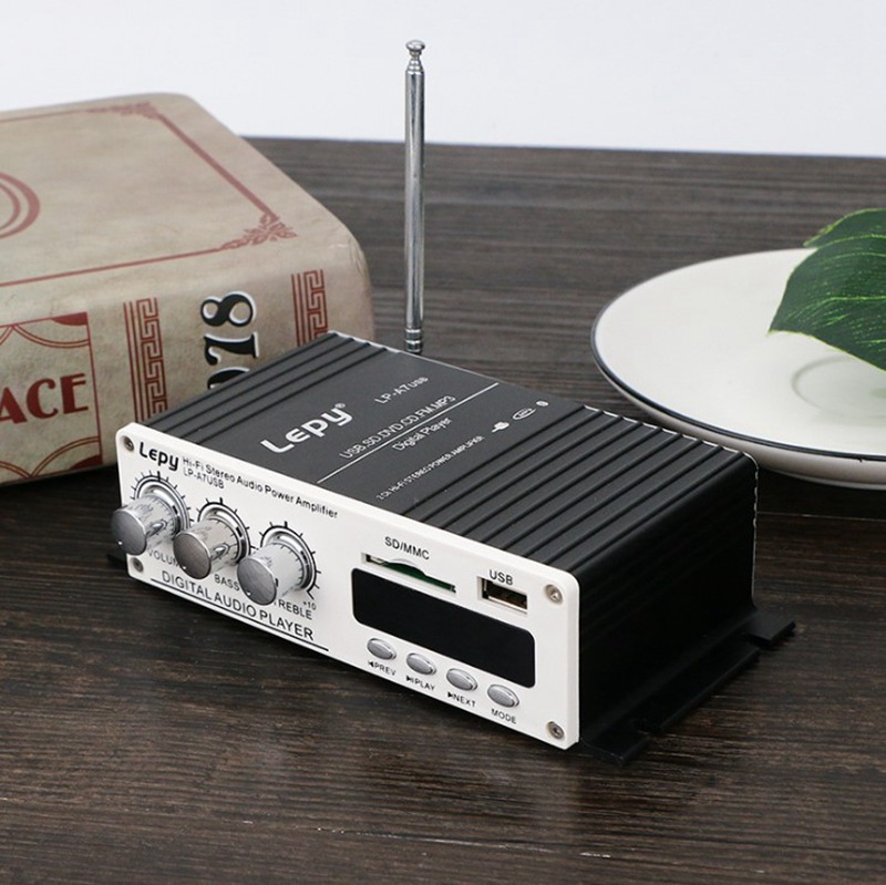 Мини-усилитель Hi-Fi Lepy LP-A7USB с Bluetooth