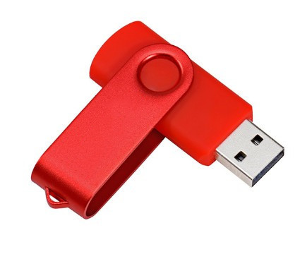 USB thumb office gold investment cross-border foreign trade gift storage drive rotating 2T USB flash drive
