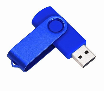 USB thumb office gold investment cross-border foreign trade gift storage drive rotating 2T USB flash drive