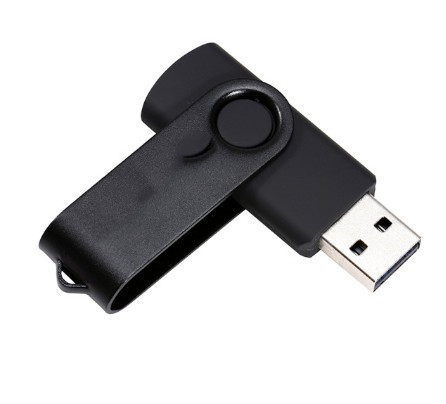 USB thumb office gold investment cross-border foreign trade gift storage drive rotating 2T USB flash drive