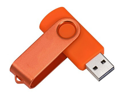 USB thumb office gold investment cross-border foreign trade gift storage drive rotating 2T USB flash drive