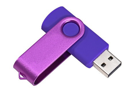 USB thumb office gold investment cross-border foreign trade gift storage drive rotating 2T USB flash drive