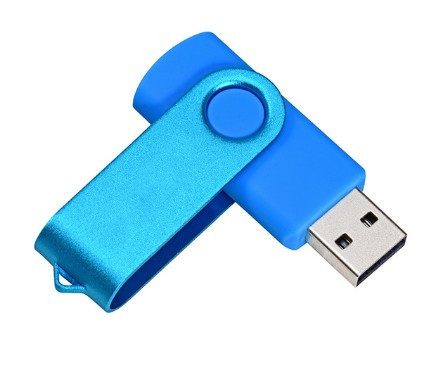 USB thumb office gold investment cross-border foreign trade gift storage drive rotating 2T USB flash drive