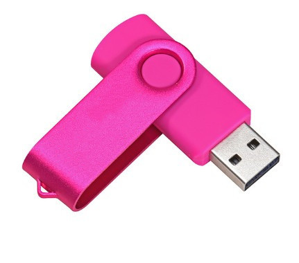 USB thumb office gold investment cross-border foreign trade gift storage drive rotating 2T USB flash drive