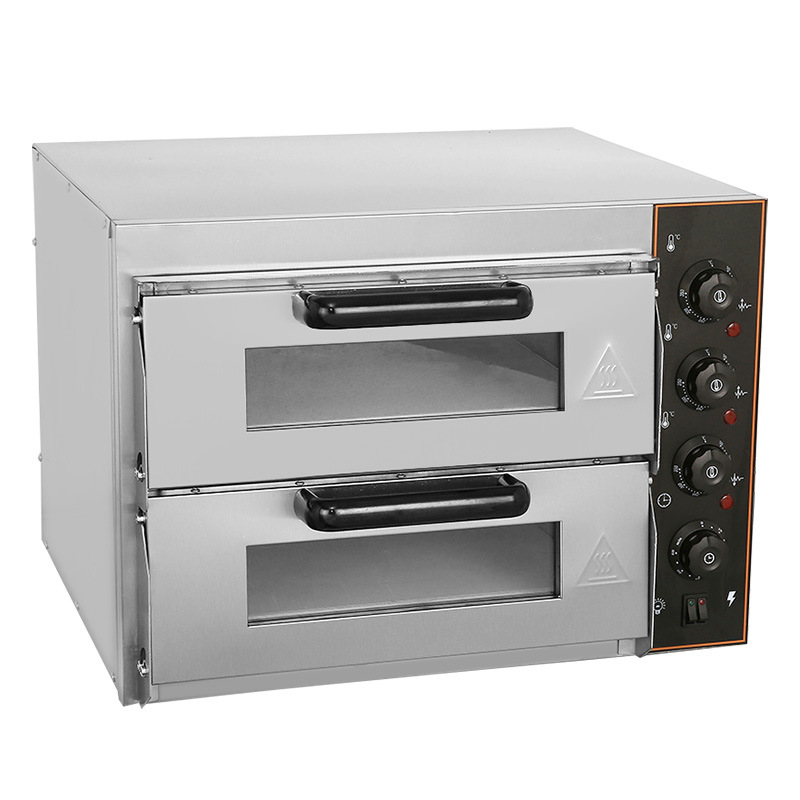 Fuqi Commercial Electric Pizza Oven Food Baking Equipment Single and Double Layer, One Layer, One Plate Pizza Oven