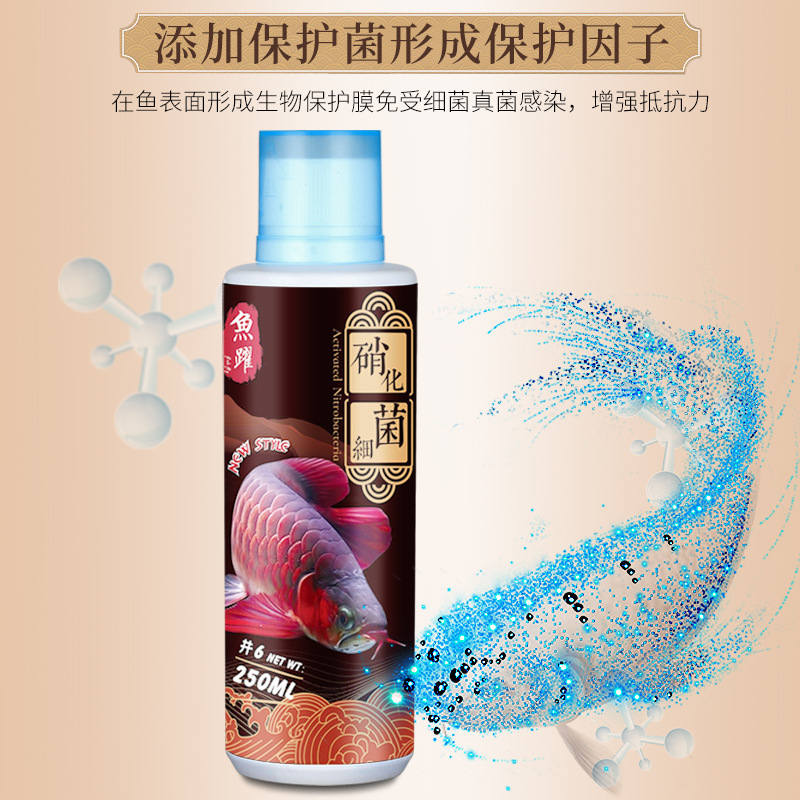 艾诺芬 Koi Parrot Нитрификация рыбы резервуар Стабилизатор воды Стабилизатор прозрачная рыба Повышение агента по уходу