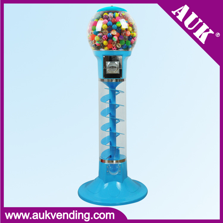 AUK Spiral Elastic Ball Vending Machine, Twisted Egg Vending Machine, Automatic Vending Machine, Elastic Ball Machine