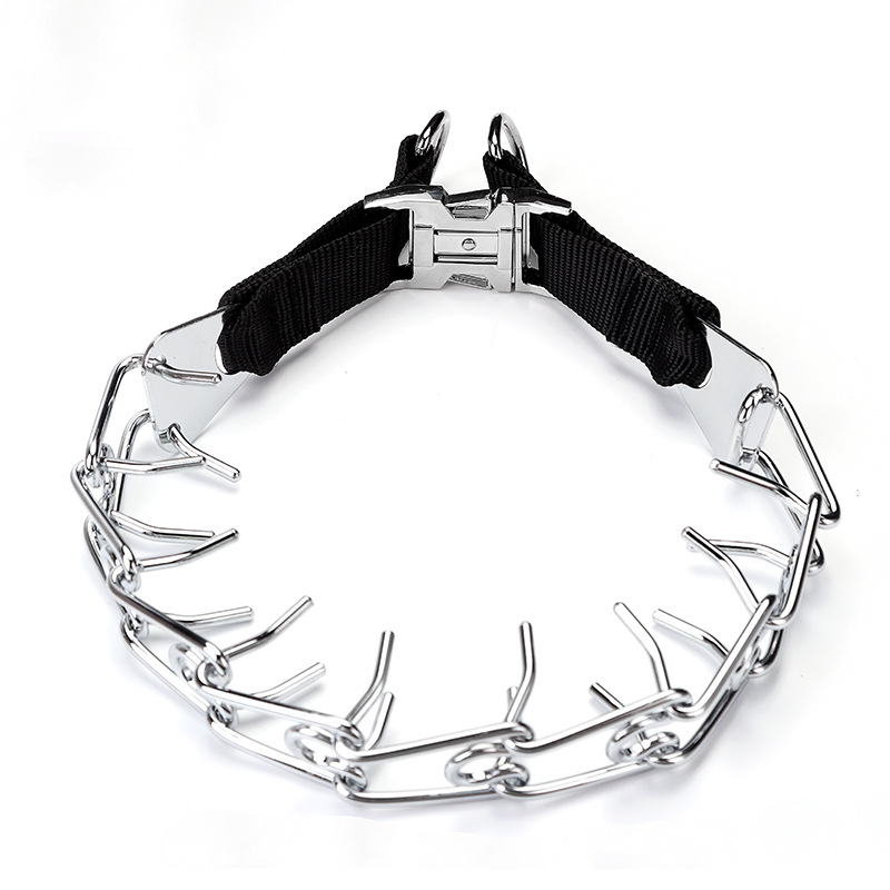 Специальное предложение Pujiang Sanlian Quality Dog Training Dog Trainer Trainer Chain Caming Dog Tunnel Регулирующая цепная шейная одежда.