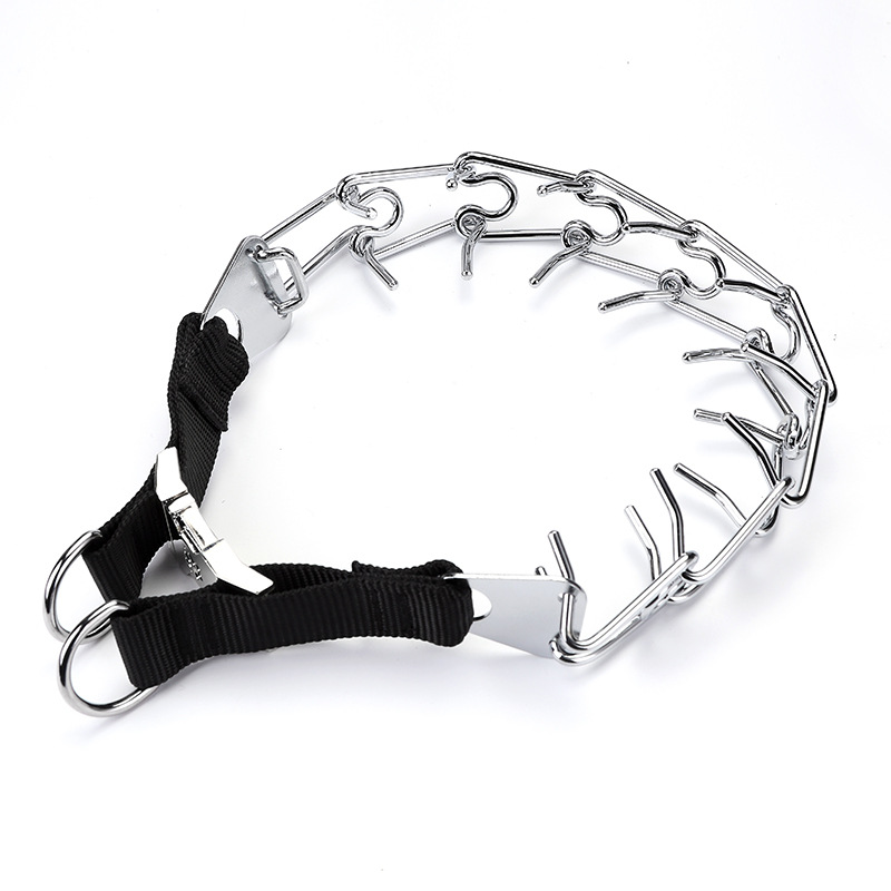 Специальное предложение Pujiang Sanlian Quality Dog Training Dog Trainer Trainer Chain Caming Dog Tunnel Регулирующая цепная шейная одежда.