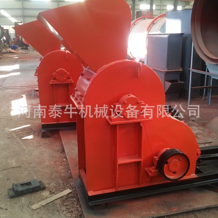 Double rotor slag crusher, double tap to break through non screened coal gangue dry and wet materials, two-stage crusher